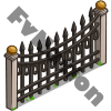 Ornate Iron Fence