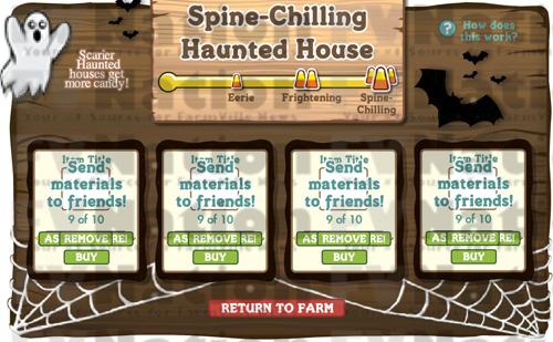 Haunted House Screen