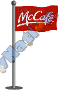 McCafe Flag