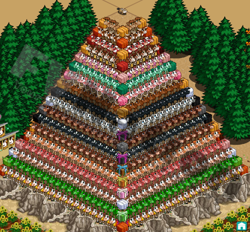 Fortna's Crazy Calf Pyramid